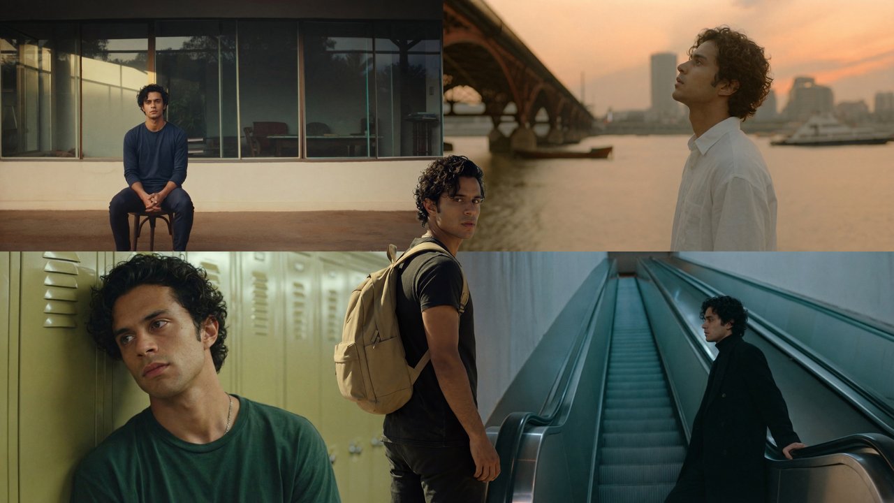 동일 인물에 서로 다른 색보정을 적용한 비교 — 따뜻한 톤과 차가운 톤