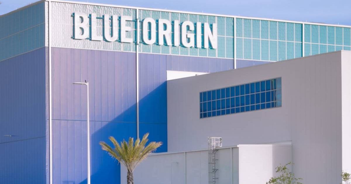 미국 케네디 우주센터의 블루오리진 시설