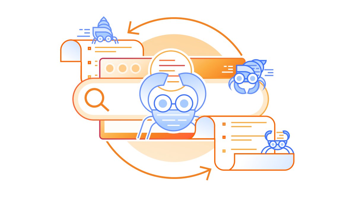 Cloudflare 블로그의 AI 봇 크롤링 데이터 일러스트