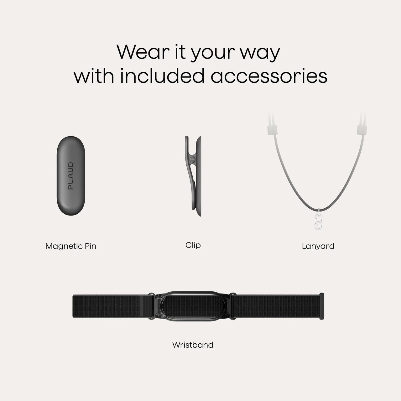 Plaud NotePin S 구성품 박스 개봉 모습