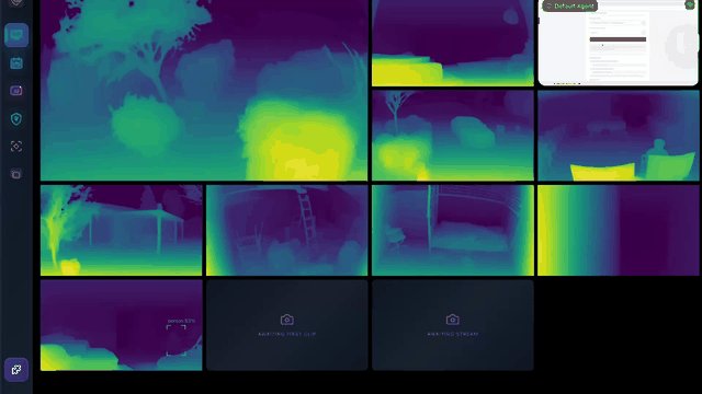 SharpAI Aegis 데모 — AI가 보안 카메라 영상을 실시간으로 분석하는 모습