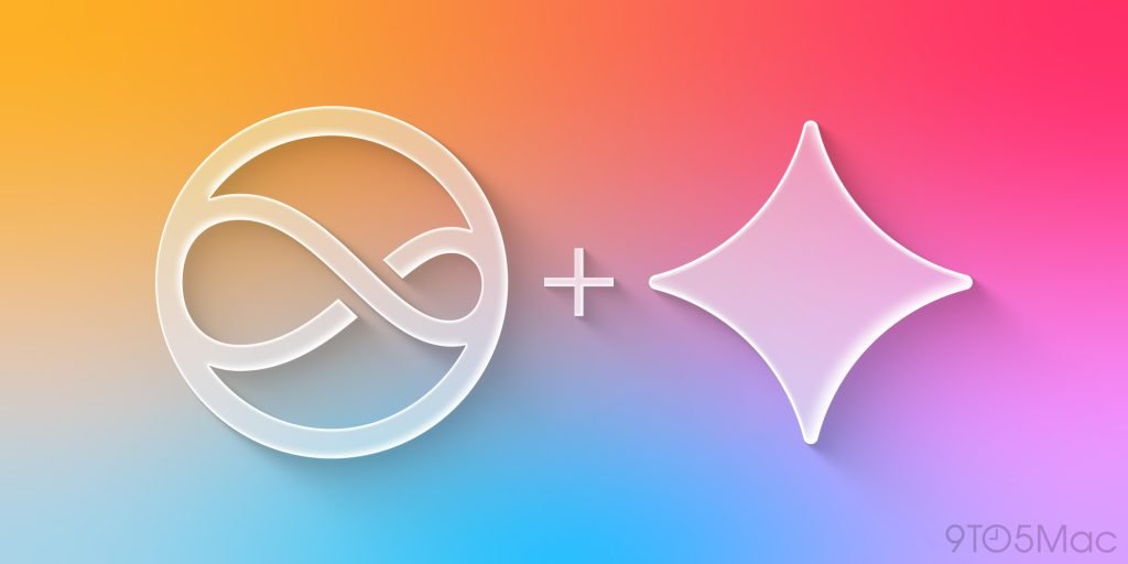 Apple Siri 구글 Gemini 파트너십 AI 비서 업그레이드 개념도