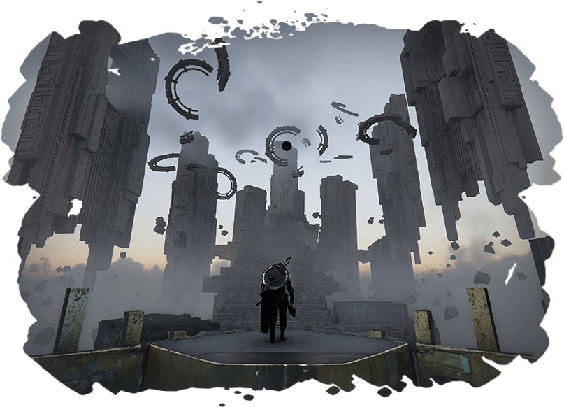 크림슨 데저트 게임 내 AI 생성 의혹이 제기된 장식용 회화 장면