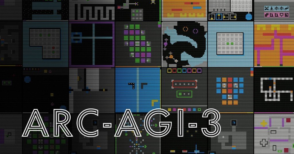ARC-AGI-3 다양한 게임 환경과 로고