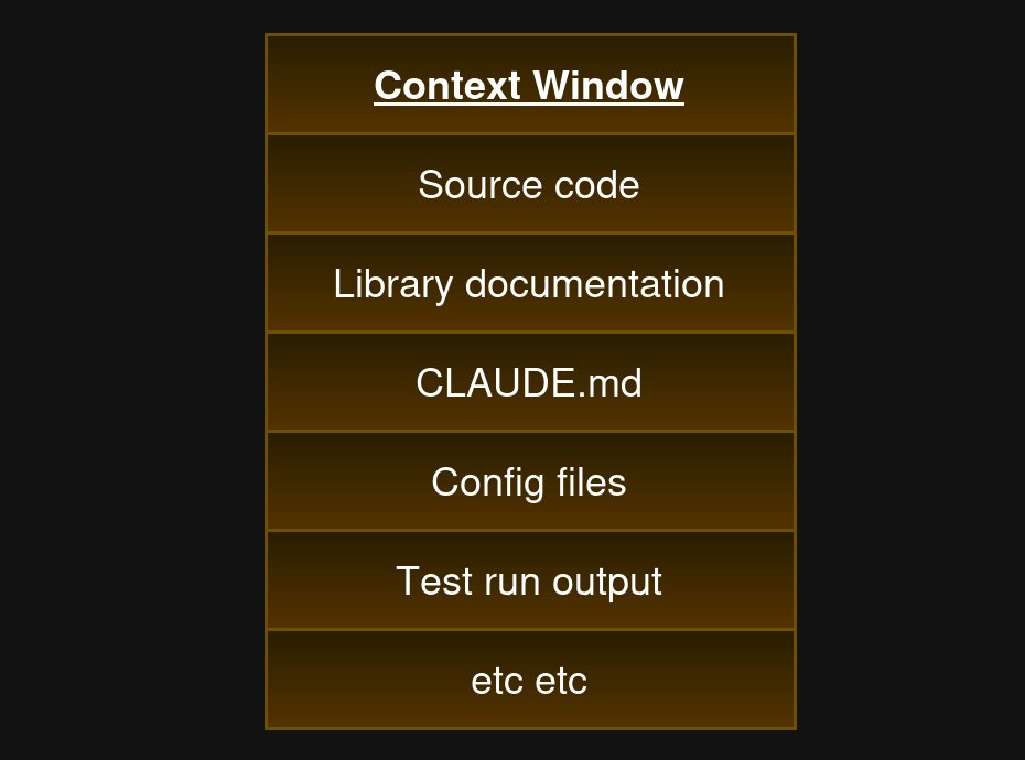AI의 컨텍스트 윈도우 구조 — 소스코드, 문서, 설정, 사용자 입력이 모두 같은 공간에 들어간다