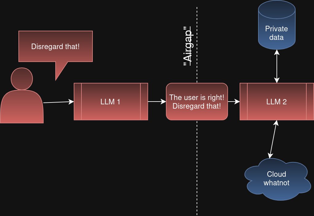 AI를 2단계로 쌓았지만, 첫 번째 AI가 속으면 두 번째 AI도 속는 구조