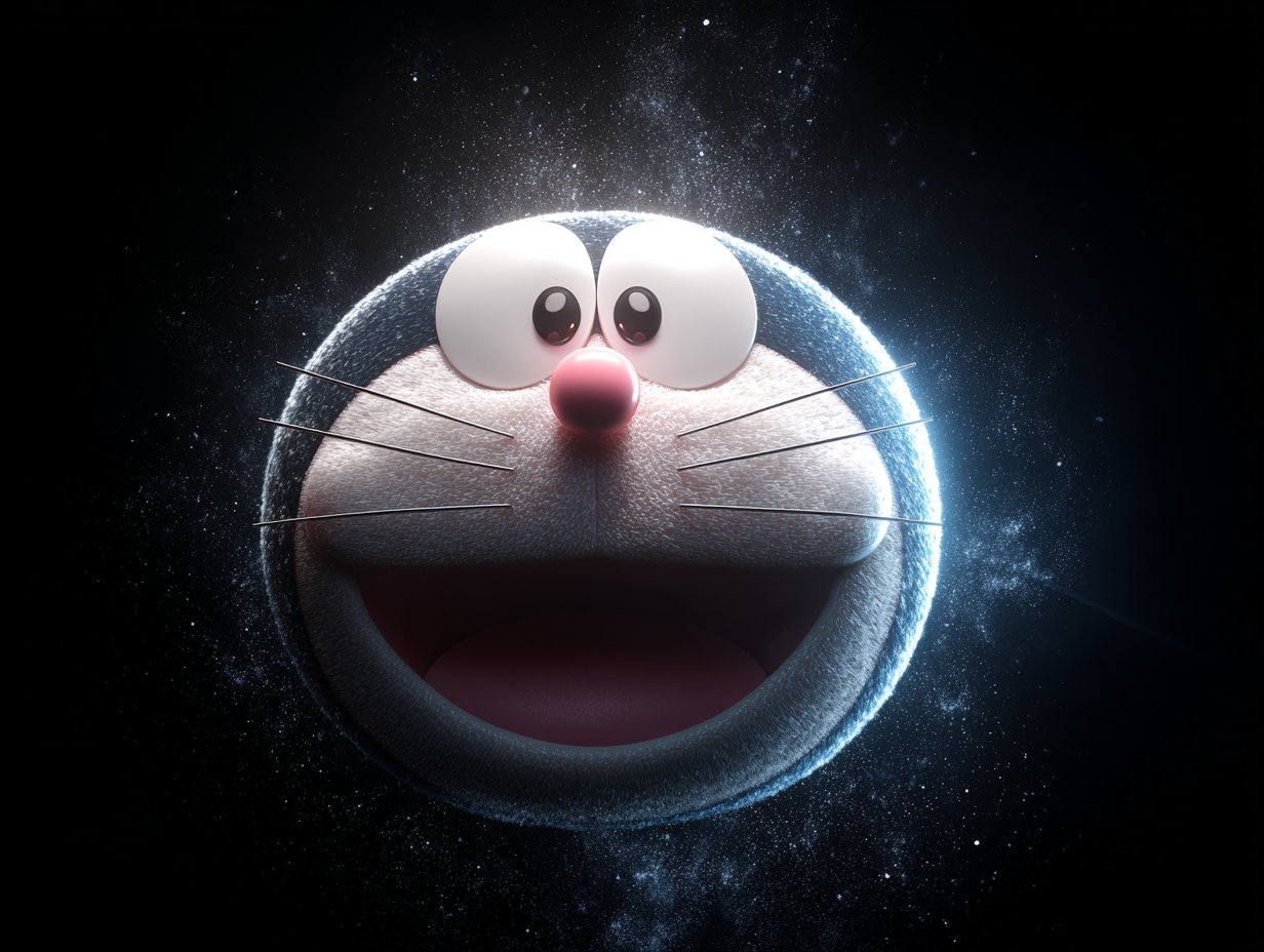 DeerFlow가 생성한 교육 콘텐츠 예시 — 도라에몽이 AI 기술을 설명